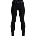 Legginsy chłopięce Under Armour HeatGear Leggings Black XS