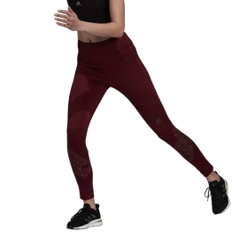 Legginsy damskie adidas Own The Run Radically Reflective 7/8 Tights Shadow Red