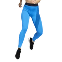 Legginsy damskie adidas  Tech Fit Long 3-Bar Tights Bright Blue