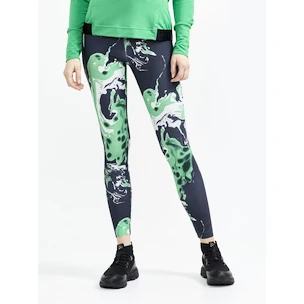 Legginsy damskie Craft  Faun Highwaist Cord Tights Multicolor Saphir