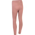 Legginsy damskie Endurance  Flow Ribbed Seamless Tights Burnt Rose