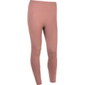 Legginsy damskie Endurance  Flow Ribbed Seamless Tights Burnt Rose