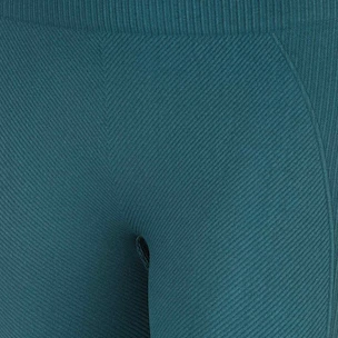 Legginsy damskie Endurance  Flow Ribbed Seamless Tights Marble Green L/XL