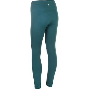 Legginsy damskie Endurance  Flow Ribbed Seamless Tights Marble Green L/XL