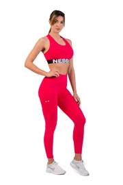 Legginsy damskie Nebbia Active High-Waist Smart Pocket Leggings 402 pink