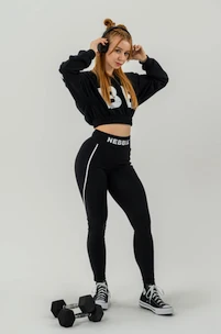 Legginsy damskie Nebbia Barbell Therapy My Rules 609 Black