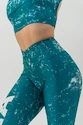 Legginsy damskie Nebbia Barbell Therapy Rough Girl 616 Green
