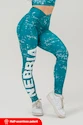 Legginsy damskie Nebbia Barbell Therapy Rough Girl 616 Green