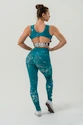 Legginsy damskie Nebbia Barbell Therapy Rough Girl 616 Green