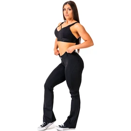 Legginsy damskie Nebbia Bubble Butt Flared Pants 2.0 POWER LIFT 308 black
