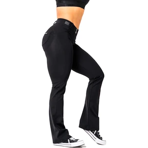 Legginsy damskie Nebbia Bubble Butt Flared Pants 2.0 POWER LIFT 308 black