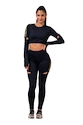 Legginsy damskie Nebbia Honey Bunny Leggings 820 black S