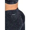 Legginsy damskie Nebbia NEBBIA x OLYMPIA Washed High Waisted Leggings GYM WARRIOR 776 black