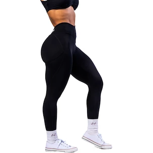 Legginsy damskie Nebbia STRONG BEAUTY V-Cut Lace-Up Sculpting Leggings OWN YOUR POWER 426 black