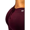 Legginsy damskie Nebbia STRONG BEAUTY V-Cut Lace-Up Sculpting Leggings OWN YOUR POWER 426 dark red