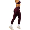 Legginsy damskie Nebbia STRONG BEAUTY V-Cut Lace-Up Sculpting Leggings OWN YOUR POWER 426 dark red