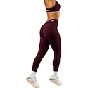 Legginsy damskie Nebbia STRONG BEAUTY V-Cut Lace-Up Sculpting Leggings OWN YOUR POWER 426 dark red