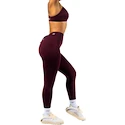 Legginsy damskie Nebbia STRONG BEAUTY V-Cut Lace-Up Sculpting Leggings OWN YOUR POWER 426 dark red