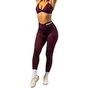 Legginsy damskie Nebbia STRONG BEAUTY V-Cut Lace-Up Sculpting Leggings OWN YOUR POWER 426 dark red