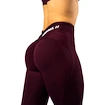 Legginsy damskie Nebbia STRONG BEAUTY V-shaping Belt Leggings 425 dark red