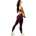 Legginsy damskie Nebbia STRONG BEAUTY V-shaping Belt Leggings 425 dark red