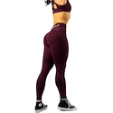 Legginsy damskie Nebbia STRONG BEAUTY V-shaping Belt Leggings 425 dark red