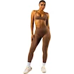 Legginsy damskie Nebbia TOTALLY SEAMLESS High-Waist Leggings MAXIMUM PUSH-UP 302 brown