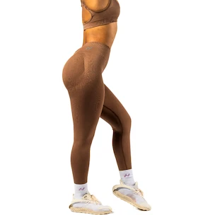 Legginsy damskie Nebbia TOTALLY SEAMLESS High-Waist Leggings MAXIMUM PUSH-UP 302 brown