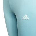 Legginsy dziewczęce adidas Aeroready Up2Move Cotton Touch Training Stretch Mint Ton