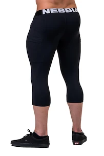 Legginsy męskie Nebbia  Legend of Today leggings calf lenght 188 black XL