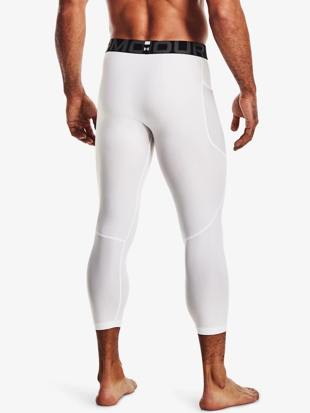 Legginsy męskie Under Armour HeatGear 3/4 Legging-WHT XXL
