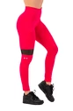 Legginsy sportowe Nebbia z wysokim stanem i boczną kieszenią 404 różowe