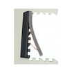Listwa do wykończenia syntetycznego lodu WinnWell  HOCKEY TILE EDGING REBOUNDING FOAM 17.5" x 1" GREY