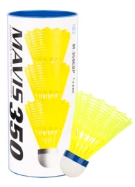 Lotki do badmintona Yonex Mavis 350 Yellow (3 Pack)