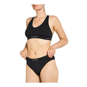 Majtki damskie Icebreaker Merino 125 Cool-Lite Sprite Hipster Black  L