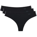 Majtki damskie Under Armour  PS Thong 3Pack Black