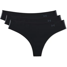 Majtki damskie Under Armour PS Thong 3Pack Black