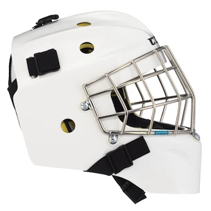 Maska bramkarska CCM Axis 1.5 Youth OS (49-54 cm), Biały