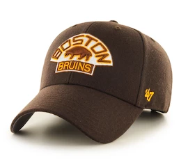 Męska czapka z daszkiem 47 Brand NHL Boston Bruins Vintage ’47 MVP Brown