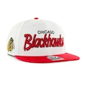 Męska czapka z daszkiem 47 Brand  NHL Chicago Blackhawks Crosstown Script Two tone ’47 CAPTAIN