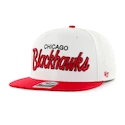 Męska czapka z daszkiem 47 Brand  NHL Chicago Blackhawks Crosstown Script Two tone ’47 CAPTAIN