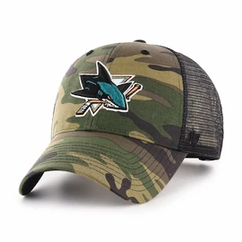 Męska czapka z daszkiem 47 Brand NHL San Jose Sharks Camo Branson ’47 MVP