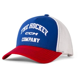 Męska czapka z daszkiem CCM Athleisure Flatbrim Blanc