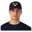 Męska czapka z daszkiem CCM  Flag Hood Team SWE Navy