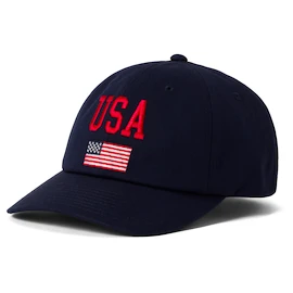 Męska czapka z daszkiem CCM Flag Hood Team USA Navy