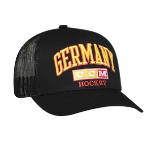 Męska czapka z daszkiem CCM  FLAG MESHBACK TRUCKER TEAM GERMANY Multiple Team Color