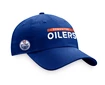 Męska czapka z daszkiem Fanatics Authentic Pro Game &amp; Train Authentic Pro Game & Train Unstr Adjustable Edmonton Oilers