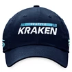 Męska czapka z daszkiem Fanatics Authentic Pro Game &amp; Train Authentic Pro Game & Train Unstr Adjustable Seattle Kraken