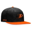 Męska czapka z daszkiem Fanatics Authentic Pro Game &amp; Train Snapback Authentic Pro Game & Train Snapback Anaheim Ducks