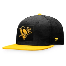 Męska czapka z daszkiem Fanatics Authentic Pro Game &amp; Train Snapback Authentic Pro Game & Train Snapback Pittsburgh Penguins